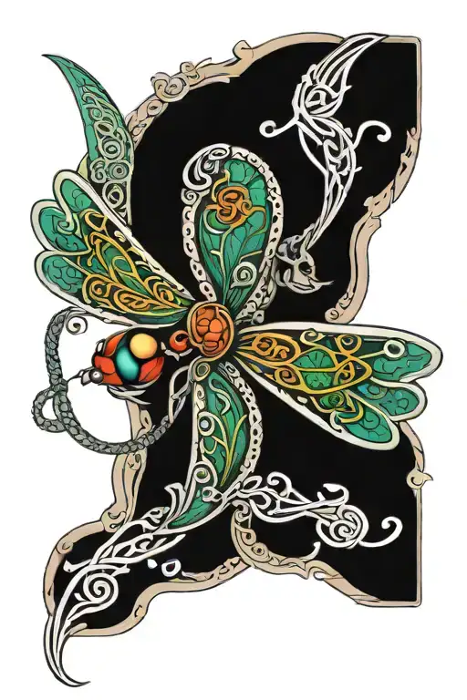 Celtic Dragonfly