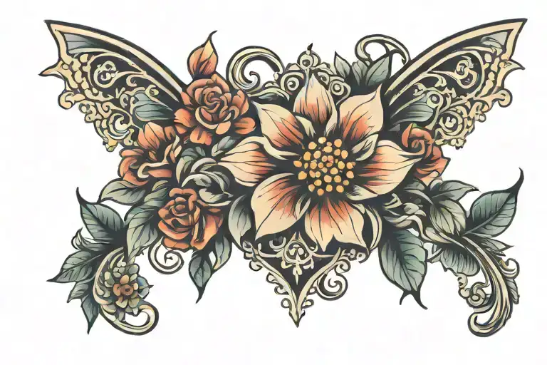 Alyssa Ring Tattoo Design