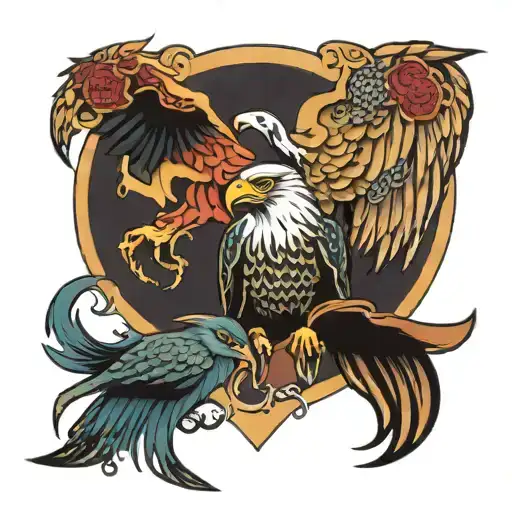 Manta And Eagle Roch