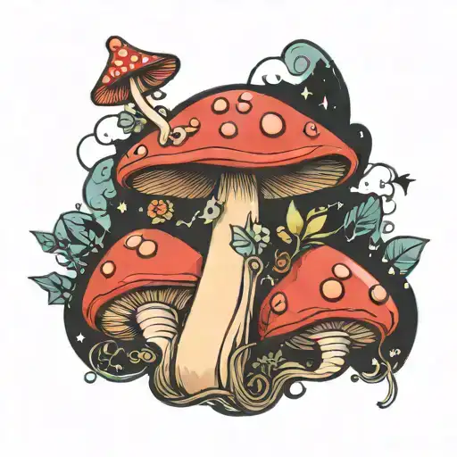 Fairy Moon Toadstool Virgo