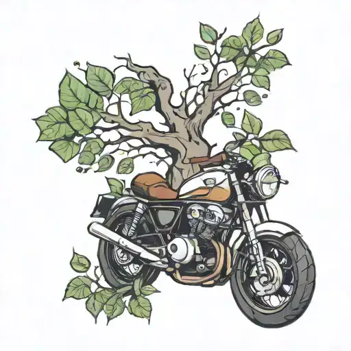 Motobike Life Tree
