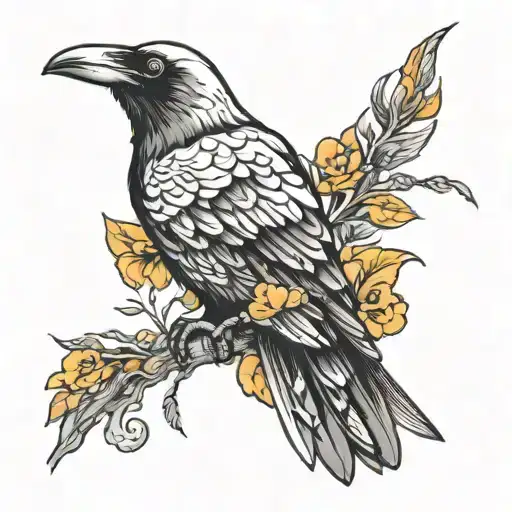 Raven Killing A Dove