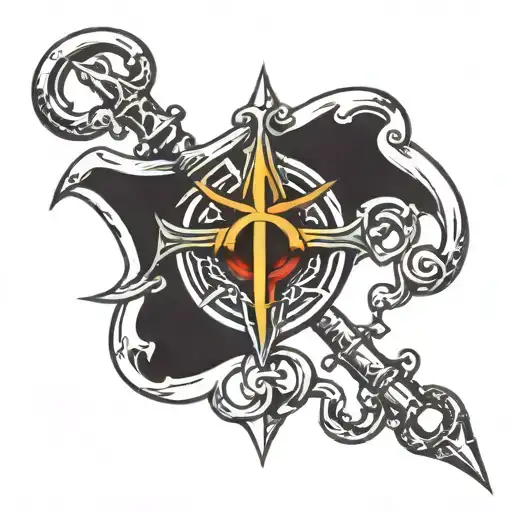 Templar Symbol Intertwined