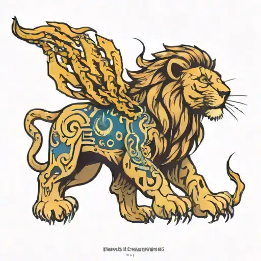 Lion And Electrical Shock