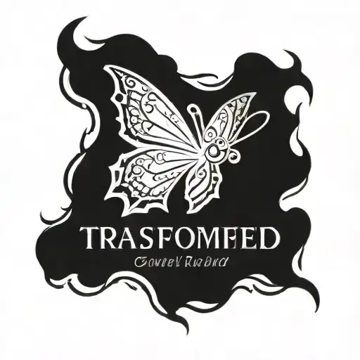 The Word Transformed With A Shadow Of The Word Transferred