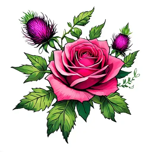 Rose And Thistle