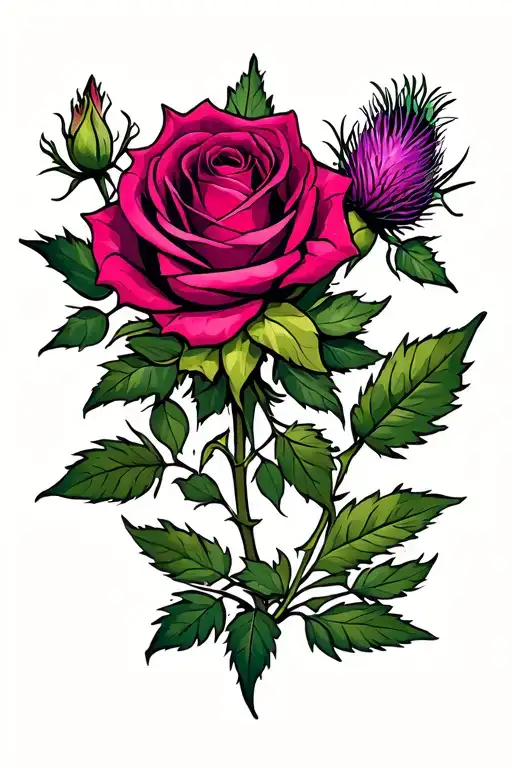Rose And Thistle