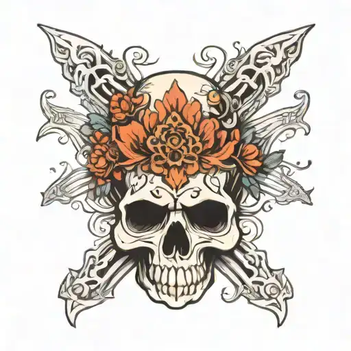 Skull In Slovenian Style
