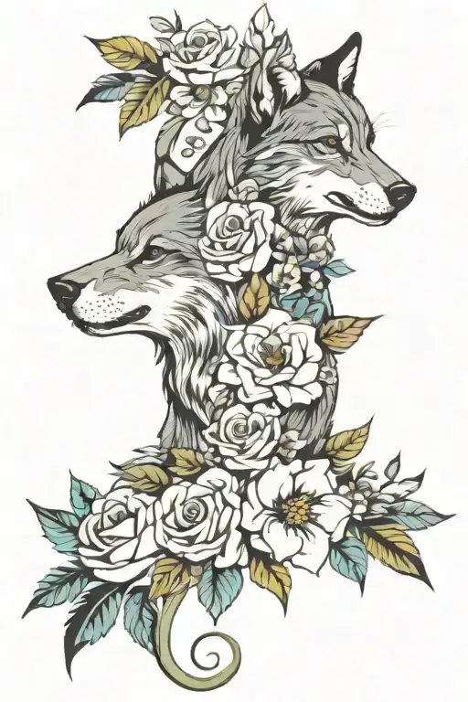 Buffalo Bills Flowers Water Pisces Vine Wolf Feathers