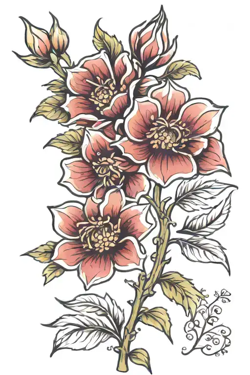 Birth Month Flower January April July August October November