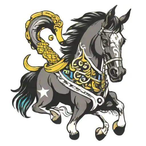 A Horse That Eats Bananas