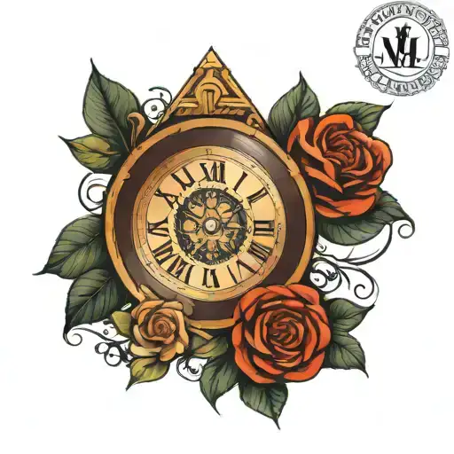 Mandella With Roman Numerals