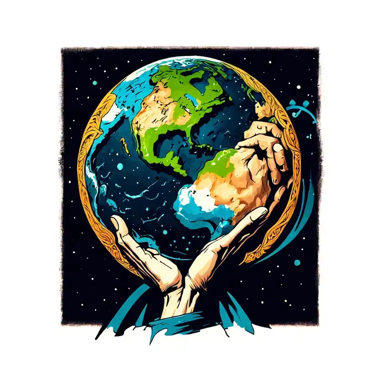 Where Is Jonny Gald Atlas Holding The Earth