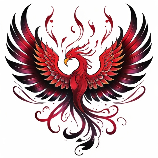 Crimson Wings of the Silent Phoenix