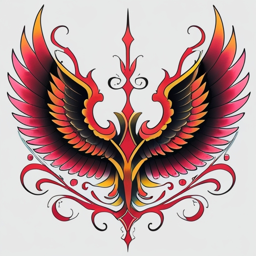 Crimson Wings of the Eternal Dawn