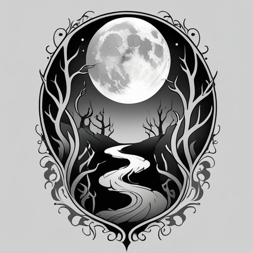 Frost’s Moonlit Path