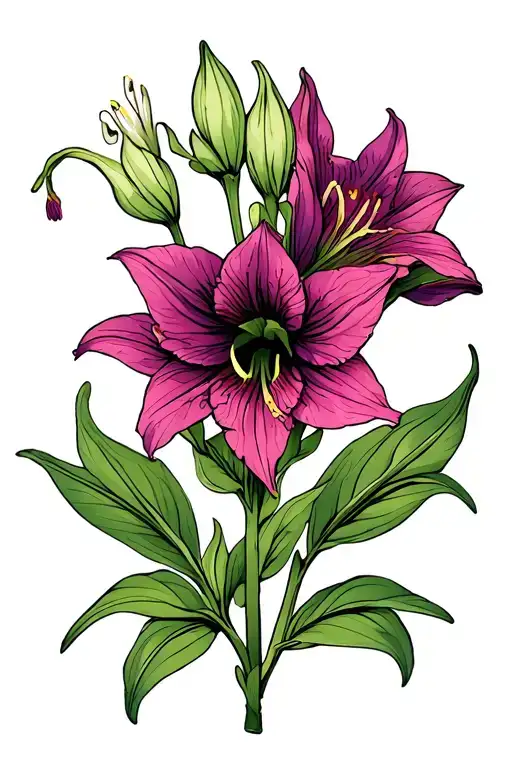 Amarylis Flower And Cancer Zodiac