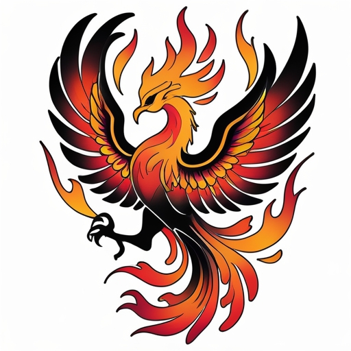 Phoenix’s Rebirth of Flame