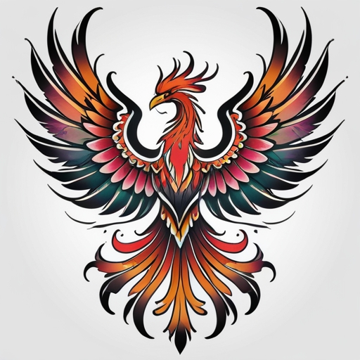 Wings of the Phoenix Tattoo idea