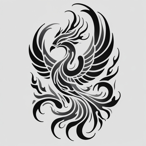 Phoenix’s Flame’s Edge Tattoo idea