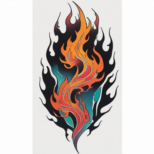 Eternal Firestorm Tattoo idea