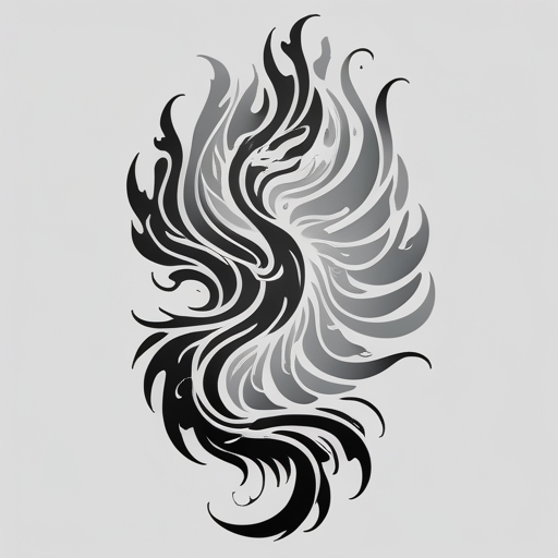 Silver Phoenix’s Flame Tattoo idea