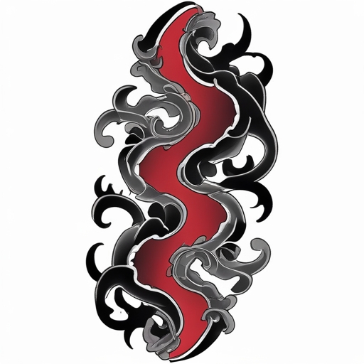 Crimson Path Tattoo idea