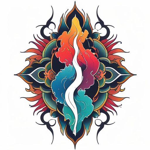 Sacred Storm of the Soul’s Path Tattoo idea