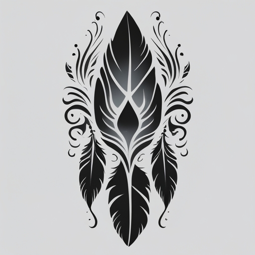 Feathered Soul Tattoo idea