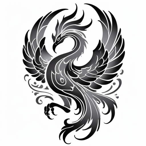 Phoenix’s Breath of Eternal Light Tattoo idea