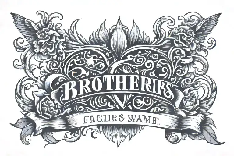 Brothers Name Written With Date 24 01 2019