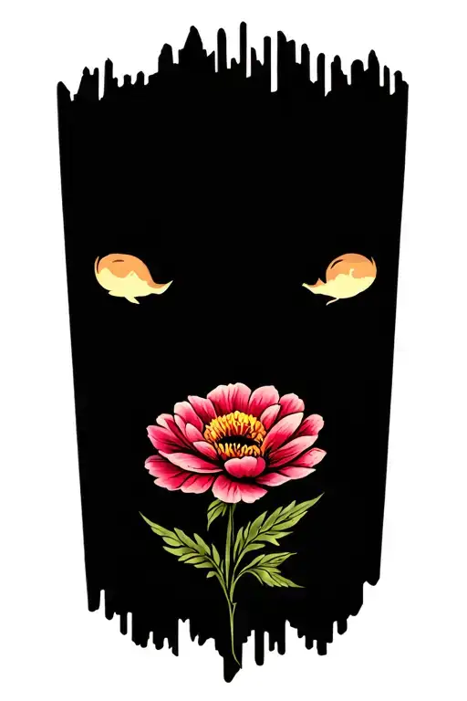 Mountains Flowers Inside