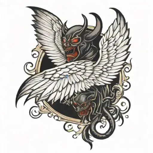 Black Devil Wings
