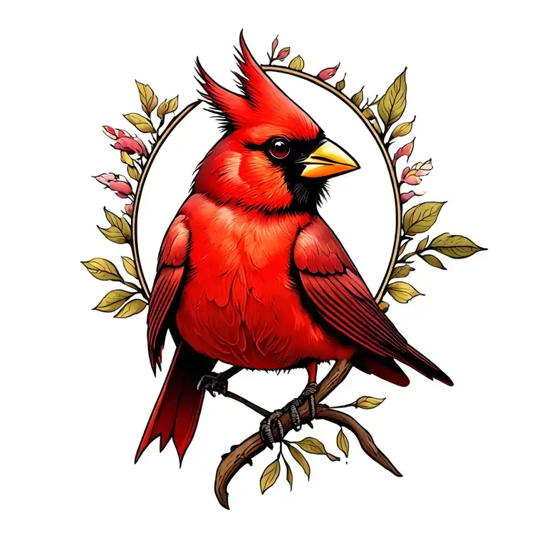Cardinal Bird