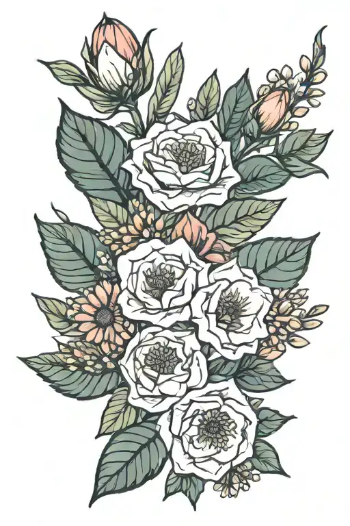 November Birth Flower Bouquet