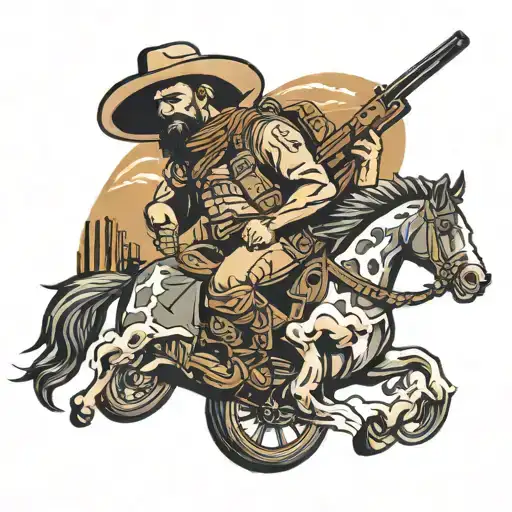 Cowboy Military Airborne Desert
