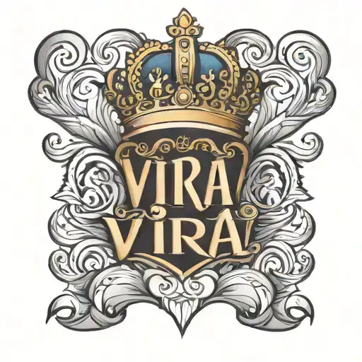Viraj Name With Crown