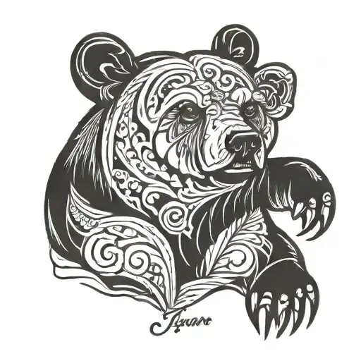 Bear With The Name Jaydon In It