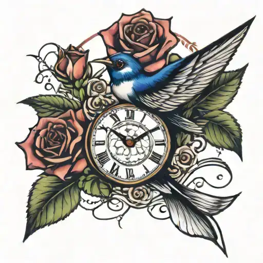 Swallow-rose- Time And Earth And Sun