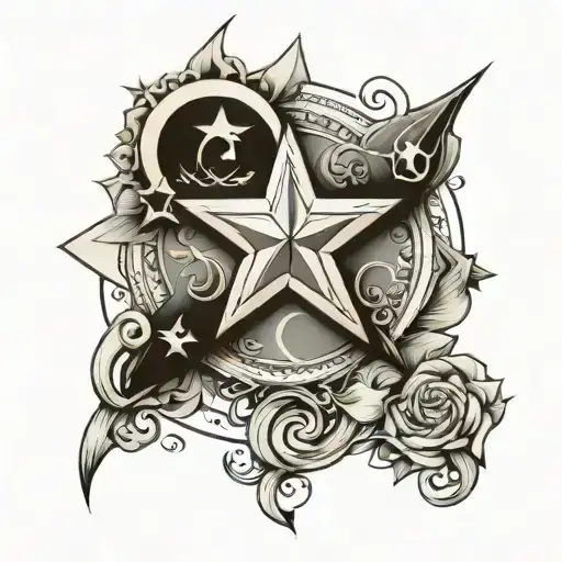 A Letter And Star Sign