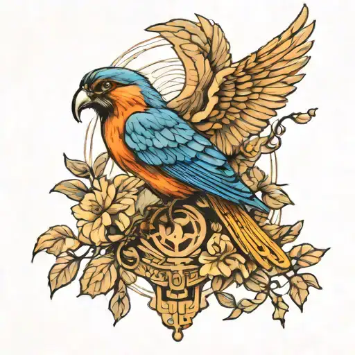 Birds And Greece God