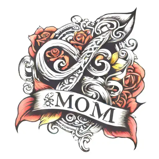 Mom Tattoo With Incorporating Working Out And Infinity