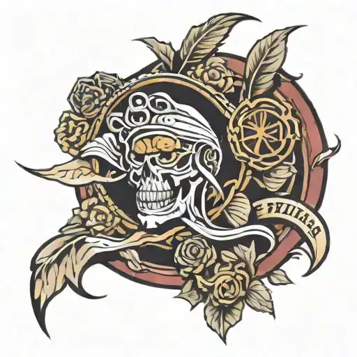 Florida State Seminoles Memorial Theme Tattoo Design