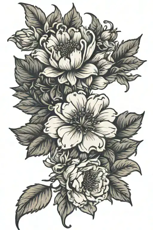 Birthflowers June May November December Birth Flowers