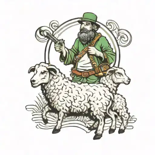 Irish Sheep Herder