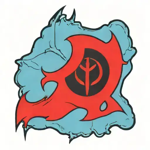 Jedi Symbol Combined Sith Symbol Forming