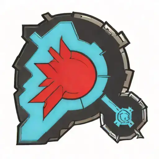 Jedi Symbol Combined Sith Symbol Forming Beneath It