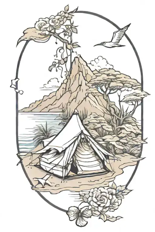 Travel Mountain Beach Tent