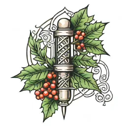 Ogham Holly Plant