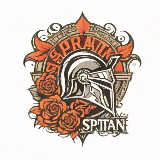 Spartan Logo With Silo Tech Words
